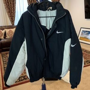 Nike Men’s Authentic Black/WhiteBomber Jacket (L)